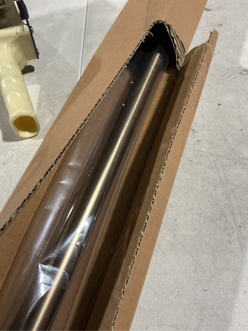 Condition photo showing Good Condition for Ivilon Tension Curtain Rod - Spring Tension Rod for Windows or Shower, 54 to 90 Inch. Warm Gold 54" to 90" Warm Gold