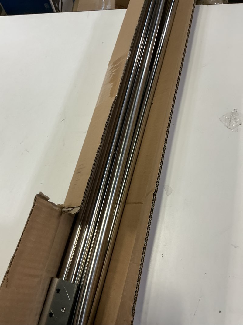 Condition photo showing Good Condition for 6" Chimney Support Bracket Kit, 45-74 Inch Adjustable Chimney Roof Support,304 Stainless Steel for Securing 6" Diameter Stove Pipe 6 inch