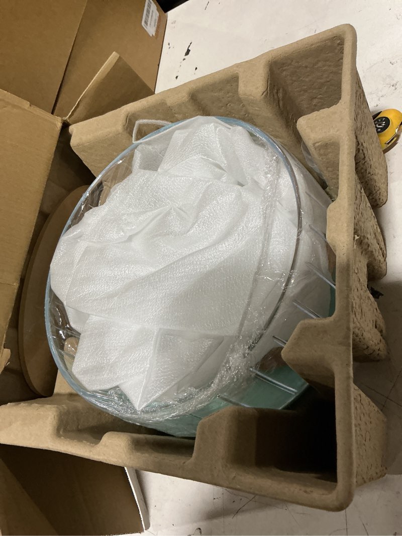 Condition photo showing Good Condition for niteangel super-silent hamster exercise wheels: - quiet spinner hamster running wheels with adjustable stand for hamsters gerbils mice or other small animals (m, mint green) medium mint green