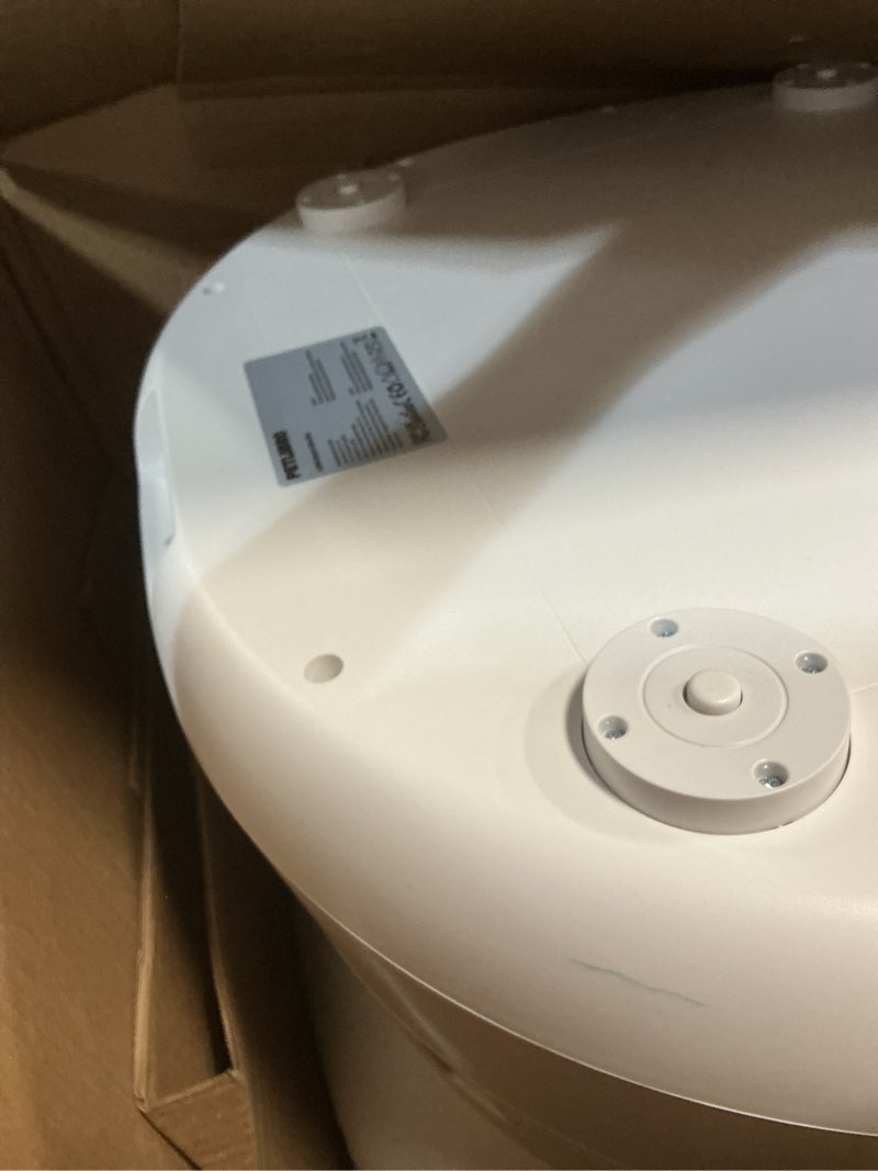 Condition photo showing Good Condition for petlibro luma automatic cat litter box ai-camera waste analysis, auto odor-control self cleaning cat litter box with multi-cats recognition, smart app usage tracking, safety sensors and large open top white luma cat litter box