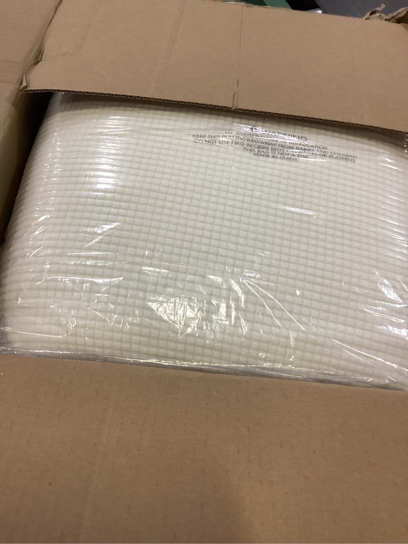 Condition photo showing New/Like New for subrtex slipcover sets for sofa, 7 pieces stretch furniture cover, wear resistant, washable, checkered pattern, ivory (large) ivory large