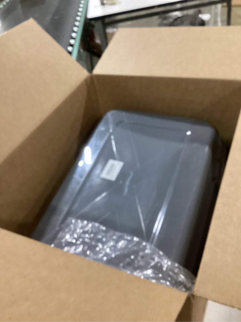 Condition photo showing Good Condition for Extra Large Cat Litter Box with High Sides,Cats Boxes for Indoor Cats,Cat Litter Pan for Kitty,Litter Box with Low Entry,Easy to Clean,Anti-Splashing,23.6" x15.7" x5.9" (Grey)