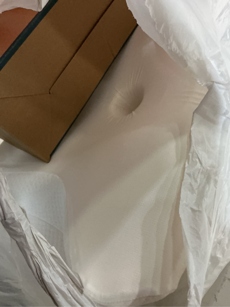 Condition photo showing Good Condition for ultra pain relief cooling pillow for neck support, adjustable cervical pillow cozy sleeping, odorless ergonomic contour memory foam pillows, orthopedic bed pillow for side back stomach sleeper white queen