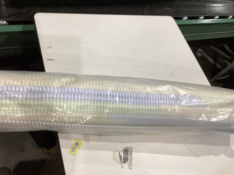 Colonial Mills Fabric Ticking Stripe Rectangle Rug - Starlight 4' x 6'