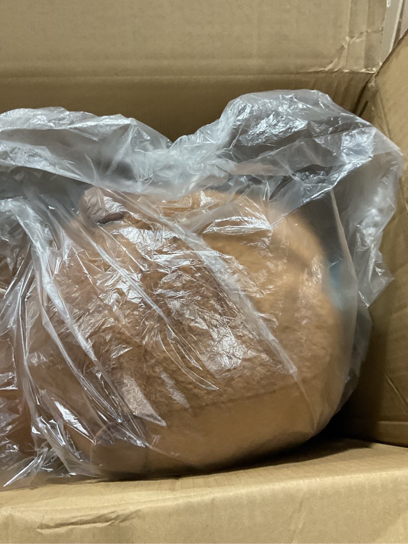 Condition photo showing New/Like New for cute animal?capybara? footstool&ottoman&pulley stool bench furry for living room dorm foot rest step stool seat foot duty decorative