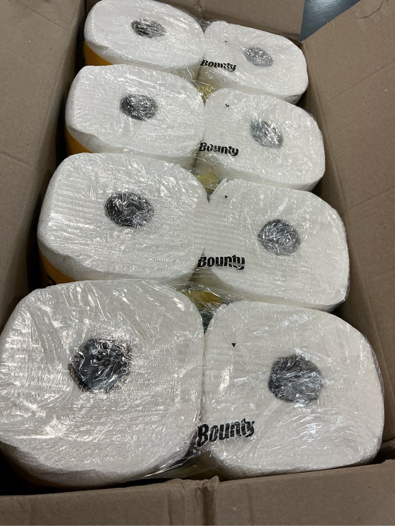 Condition photo showing New/Like New for Bounty Select-A-Size Paper Towels, White, 8 Triple Rolls = 24 Regular Rolls