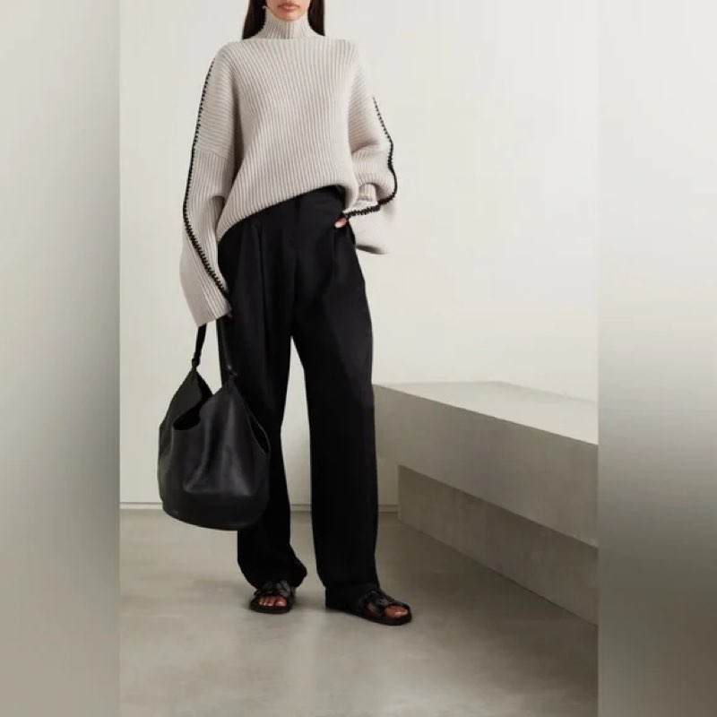 (Size ;small)Rag & Bone Ingrid Ribbed Turtle Neck Sweater