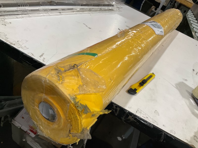 Condition photo showing Good Condition for perkhomy 36" x 2,400" (200') orange kraft paper roll for craft bulletin board paper art table covering crafting gift wrapping bouquet packing parcel 80gsm 55lb (orange, 36" x 200') orange 36" width x 200' length