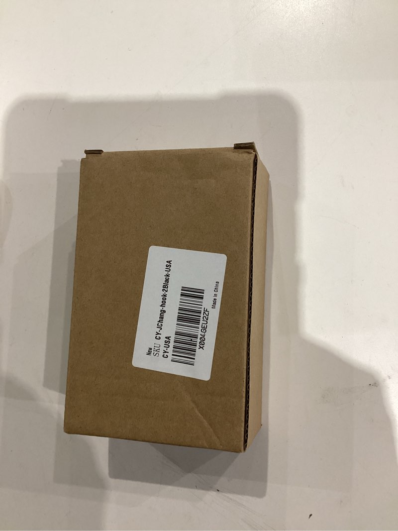 Condition photo showing New/Like New for Christmas Stockings Holder Hanger,Metal Hooks for Hanging Christmas Stockings,Stocking Holders for Mantle for Christmas?Decorations (2 Black, 2) 2 2 Black