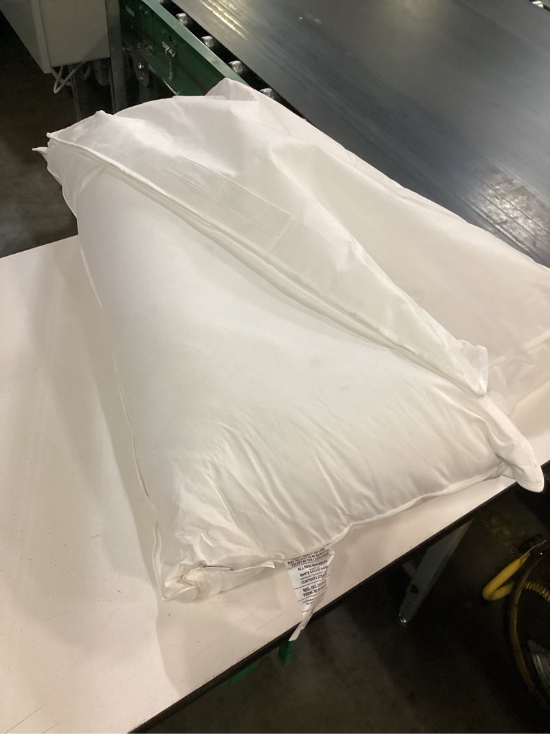 Condition photo showing Good Condition for luxe goose down pillow king