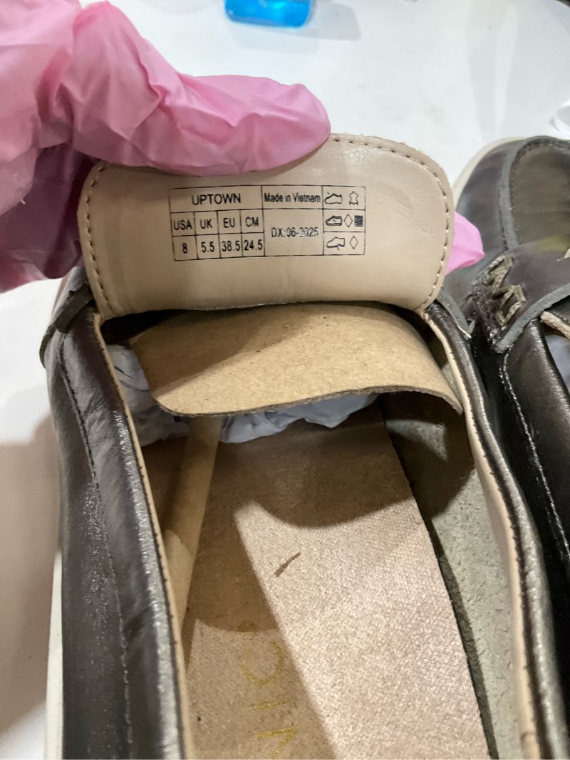 Condition photo showing As Is for Size 8 shoe