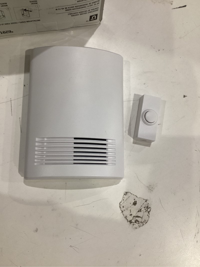 Condition photo showing As Is for utilitech wireless doorbellkit