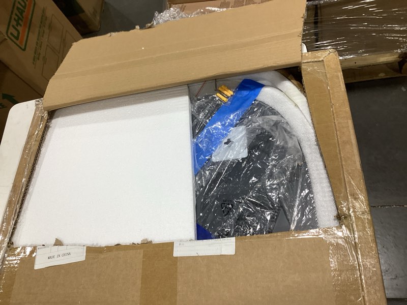 Condition photo showing Good Condition for 24" frameless square bathroom mirror, tempered glass wall mirror, hd vanity mirror for entryway, living room & home decor, polished rounded edges, 1/5" thick square 24"l x 24"w