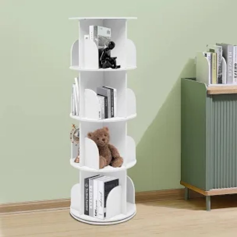 rotating bookshelf