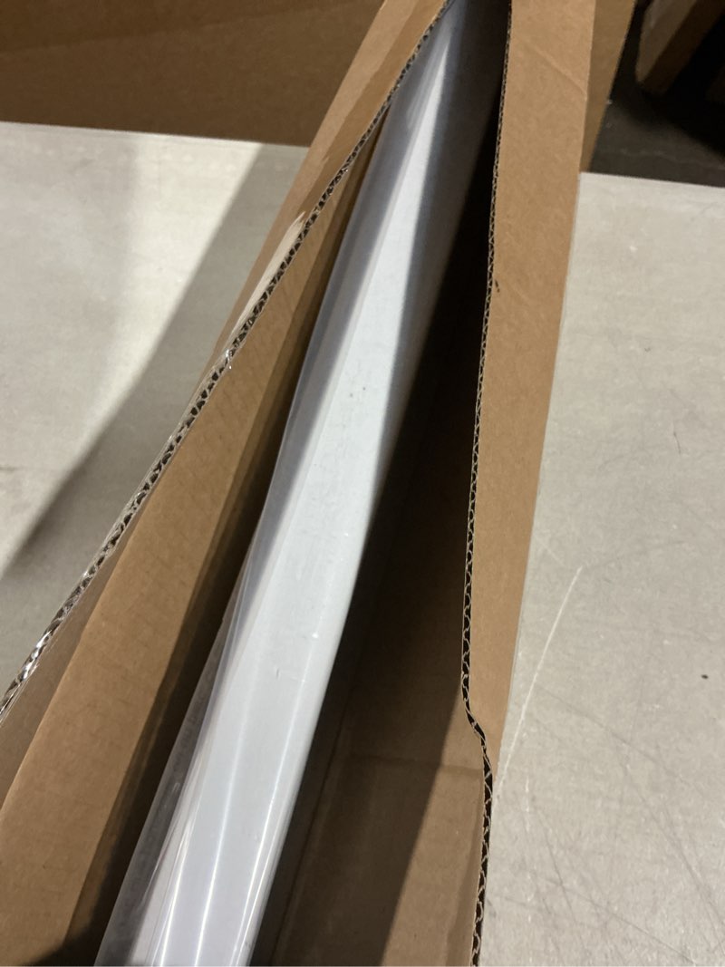 Condition photo showing Good Condition for lazblinds cordless cellular shades, no tools no drill blackout honeycomb shades pleated blinds for windows, 30'' w x 48'' h, silver white blackout-silver white 30'' w x 48'' h