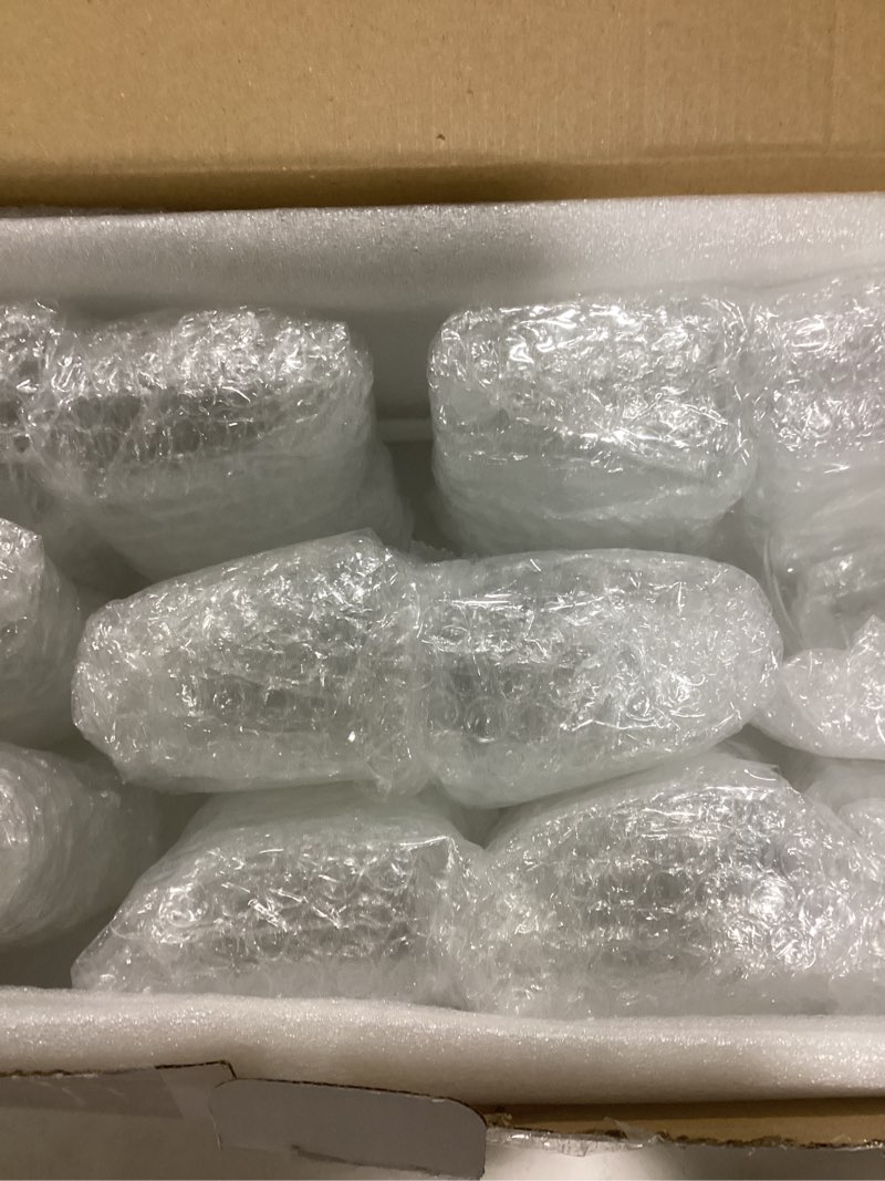 Condition photo showing New/Like New for Mimorou 24 Pack Clear Glass Bud Vases Bulk Small Glass Living Vases for Centerpieces Vintage Table Decorative Bottle for Flowers Rustic Wedding Reception Party Decoration(1.85 x 2.87 in) 2 x 2.8 In