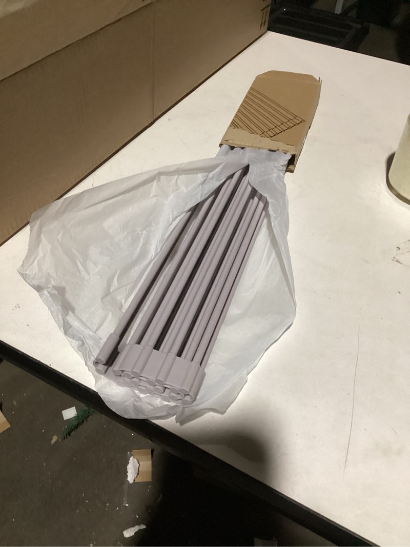 Condition photo showing Good Condition for Surpahs 20.5 x 13.1 Inch Roll-Up Dish Drying Rack, Fits Across Sink Openings up to 19.5 Inches, Heavy-Duty Premium Silicone, Strong Support, Non-Slip, Heat-Resistant, Warm Gray 20.5" x 13.1"