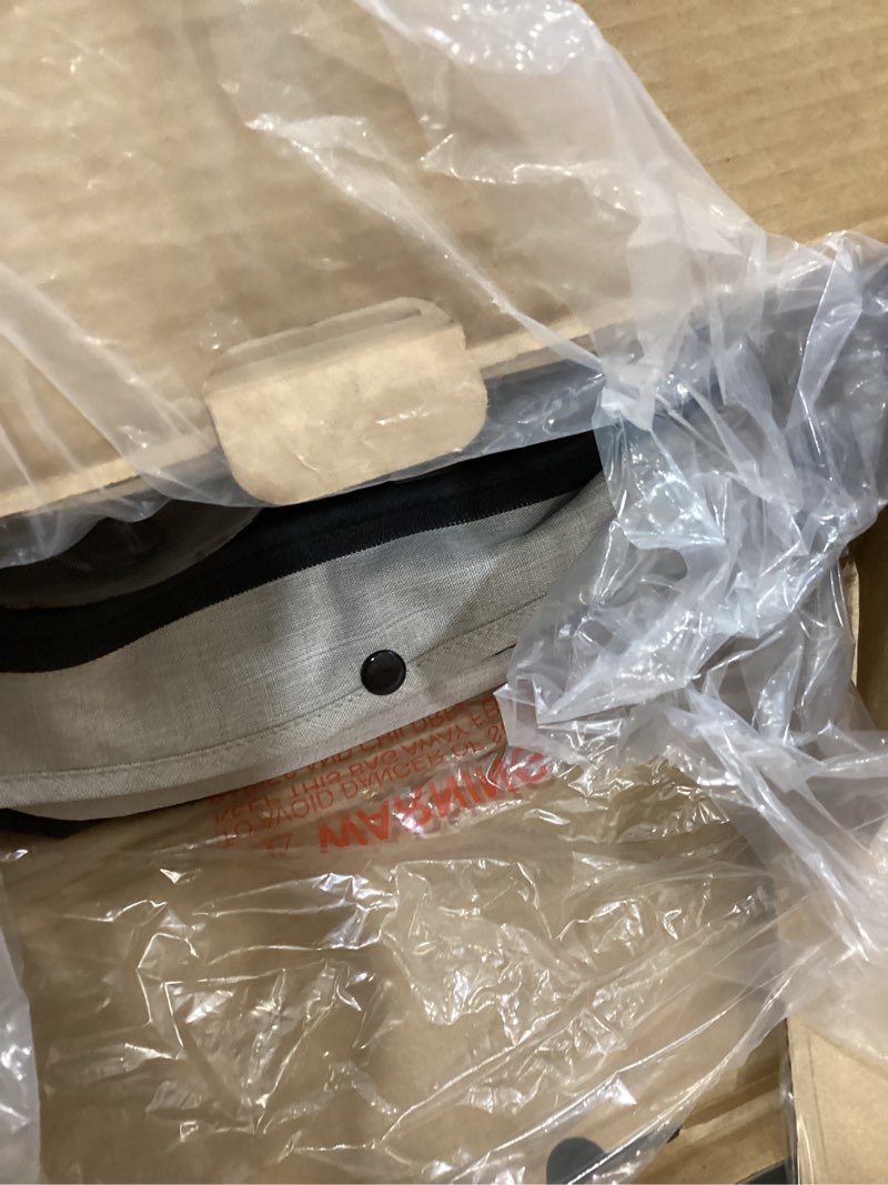 Condition photo showing Good Condition for ROODO 4 Wheel Dog Cat Pet Stroller Best Lightweight Foldable Compact Portable Jogger All Terrain Travel Pet Gear Puppy Doggie Bunny Kitty Stroller for up to 30lbs Medium Small Dogs Cats(Light Khaki)