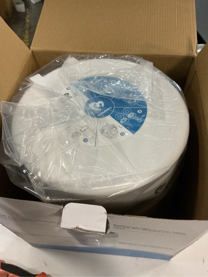 Condition photo showing New/Like New for Bellababy Diaper Pail, Upgrade Baby Diaper Bin with Double Odor Locking, Includes 4 Refills (270 inches/pcs), Compact Design for Nursery 1 Count + 4 refills