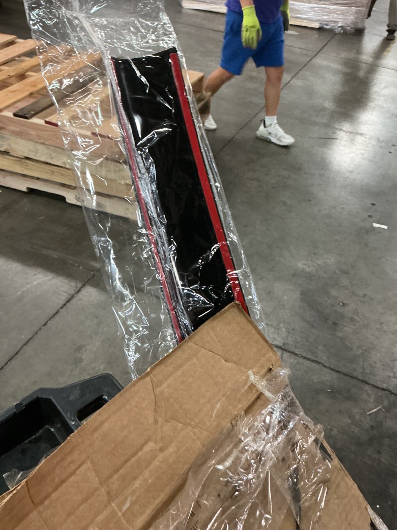 Condition photo showing As Is for husky liners aeroskin hood protector | fits 2015-2020 ford f-150 (excludes raptor) | low profile deflector/bug shield - 1 pc., smoke | 2842096