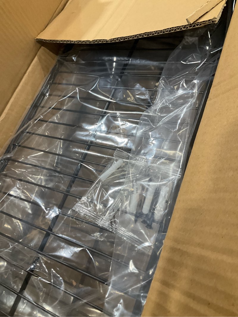 Condition photo showing New/Like New for Slatwall Shelves, Slatwall Accessories, Slat Wall Wire Shelf, Heavy Duty Gargage Storage Slatwall Shelf(2 Pack) (24-Inch Width)…