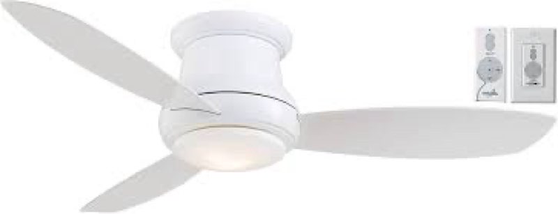 Ceiling Fan Led Indoor Flush Mount Light Kit And Remote Sailstream 44\\\\\\\" (3-blade) ( similar ) ( incomplete 