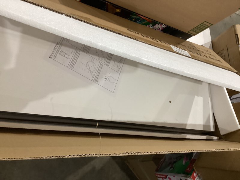 Condition photo showing Good Condition for fun memories 12" deep floating shelves wall mounted, 36 x 12 ructic 123456789