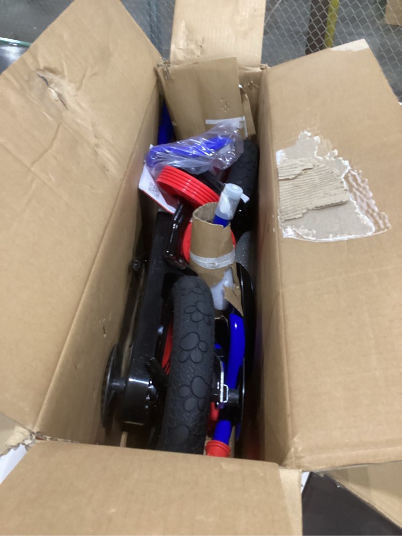 Condition photo showing New/Like New for huffy paw patrol kids' bikes, sizes 12/16 inch, beginner rider, multiple designs and color options available, removable training wheels included, fun paw patrol graphics multicolor 12 inch