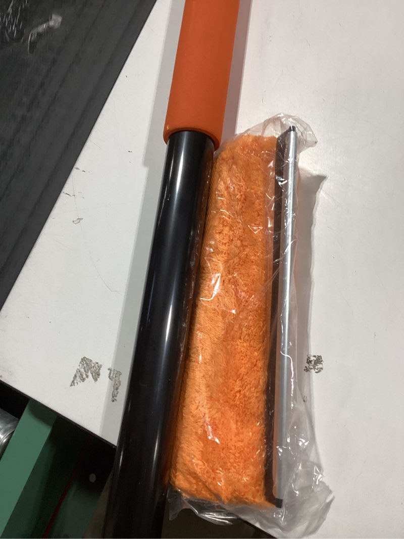 Condition photo showing Good Condition for 26FT High Window Cleaning Kit with Pole,2 in 1 Window Squeegee for Window Cleaning,5-20FT Professional Window Clean Pole Kit Include Replacement,180°Rotatable Squeegee for Indoor/Outdoor High Windows 20FT(Reach 26FT)