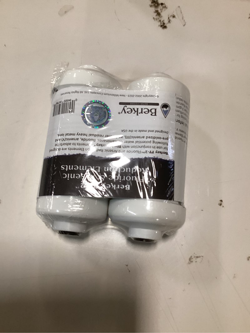 berkey authentic berkey pf-2 fluoride and arsenic reduction elements (set of 2 elements)