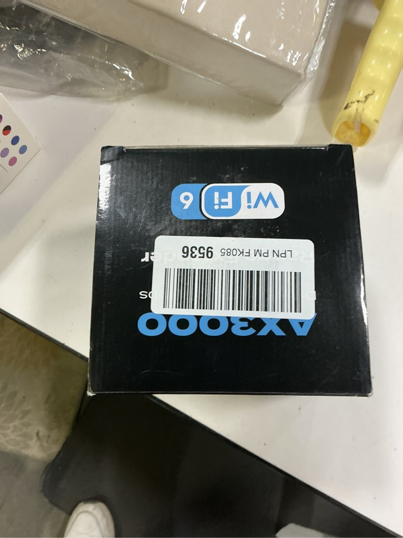 Condition photo showing New/Like New for 2026 AX3000 WiFi 6 Range Extender, WiFi Extender Signal Booster with Gigabit Ethernet Port, Dual Band (2.4G&5.8G) WiFi Repeater Cover to 13888sp.ft, Faster Speed and Wider Cover, Quick Setup (White)