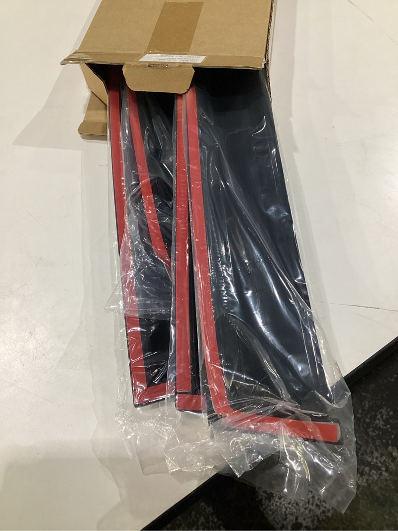 Condition photo showing New/Like New for KPY Window Visor Compatible with Nissan X-Trail 2000-2007, 4PC Rain Guard Side Window Vent Deflectors Tape-On Mugen Style, 2000 2001 2002 2003 2004 2005 2006 2007 2000-2007 X-Trail