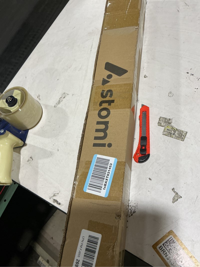 Condition photo showing Good Condition for Astomi Blackout Pull-Down Window Shades, Cordless Free-Stop Blinds with Valance, Easy to Install and Efforless to Control, Ideal for Home and Office (30" W x 72" H, Grey) Grey 30"W x 72"H