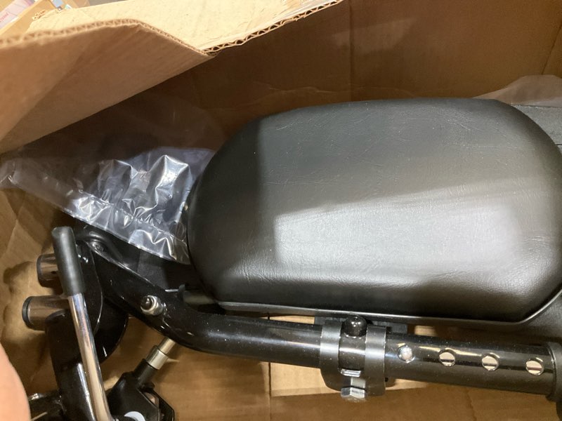 Condition photo showing Good Condition for Wheelchair Elevating Legrests with Padded Calf Pads, Composite Footplates, Fits Most Standard wheelchairs of All Brands. Wheelchair Parts,Same Functional Structure as LK3JELR,T94,(1Pr, Black)