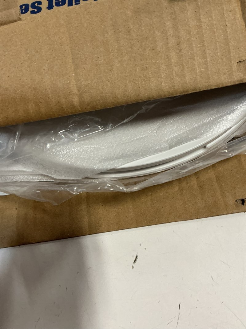 Condition photo showing New/Like New for 1M Family Toilet Seat, Patented Slow Close & Quick Releasing Technology, Anti-Wiggling, Easy to Install and Clean, Standard Elongated with Adult Seat Only (1 Piece) 1 Elongated with Adult Seat Only