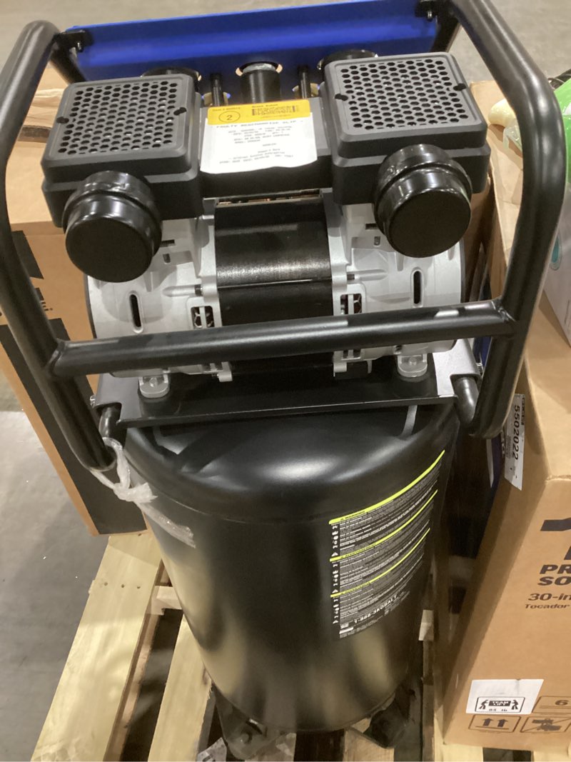 Kobalt QUIET TECH 26-Gallon Portable Electric 150 PSI Vertical Air Compressor