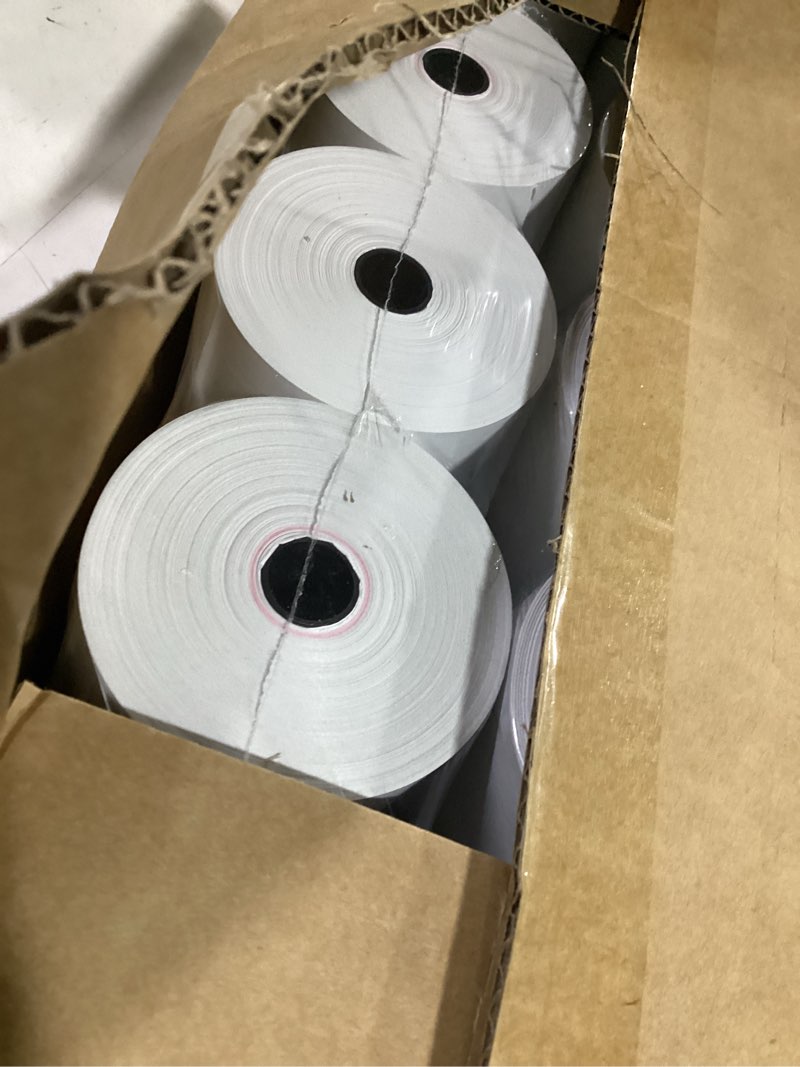 Condition photo showing New/Like New for 3 1/8 x 230 thermal paper receipt roll compatible with epson tm-t88v, tm-t88vi, tm-m30 and tm-t70ii printers - 10 rolls