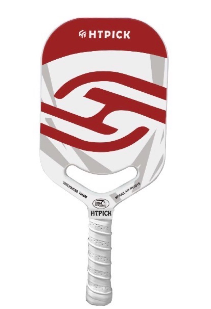 Pickleball Paddles | T700 Carbon Fiber Pickleball Paddle with Aero Throat | Hot-Press Moulding | 16m