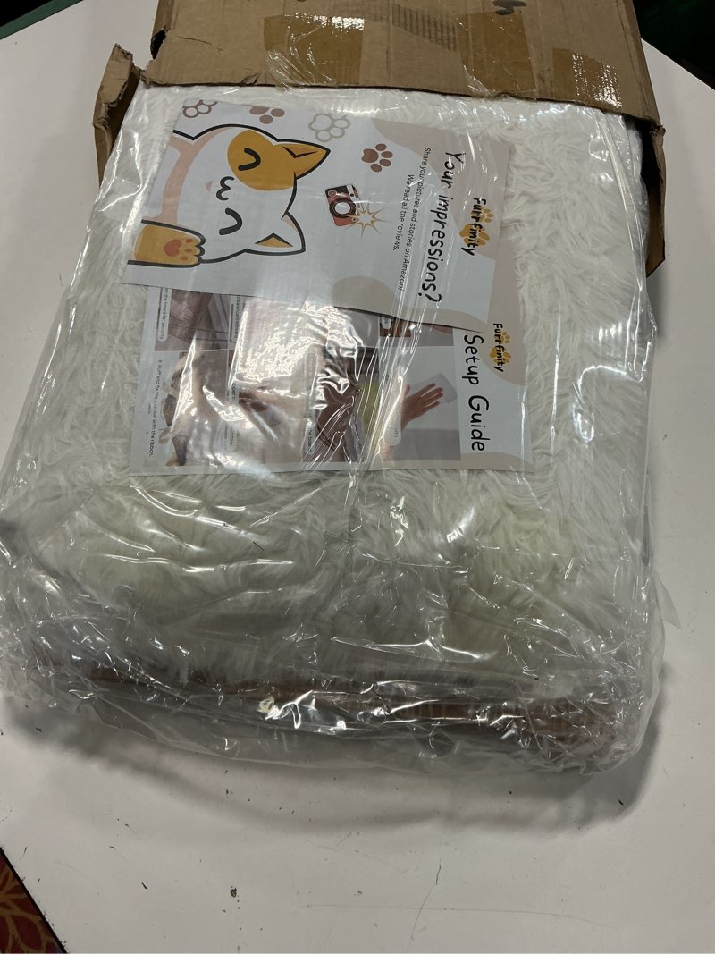 Condition photo showing Good Condition for cat hammock with industrial-grade suction cups - solid pine wood seat, soft cushion - 42 lb capacity brown/white medium