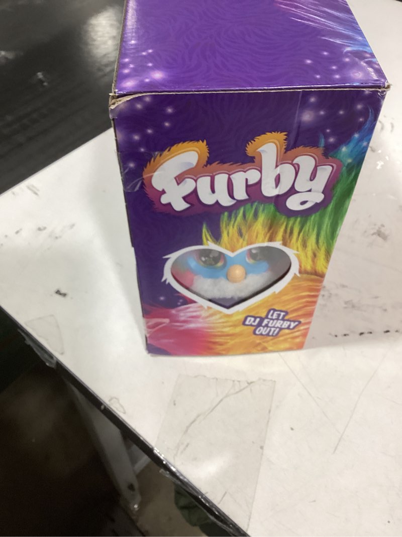 Condition photo showing As Is for FURBY DJ Interactive Toy, Neon Star, Snuggly Electronic Plush, Music, Lights, Motion, & Games, Speaks English & Furbish, 32 in Long, 6+ Years (Amazon Exclusive)