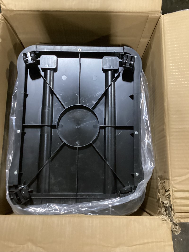 Condition photo showing New/Like New for Amazon Basics 200-Sheet Auto Feed Cross Cut Paper Shredder with Pullout Basket, Black 200 Sheet Black