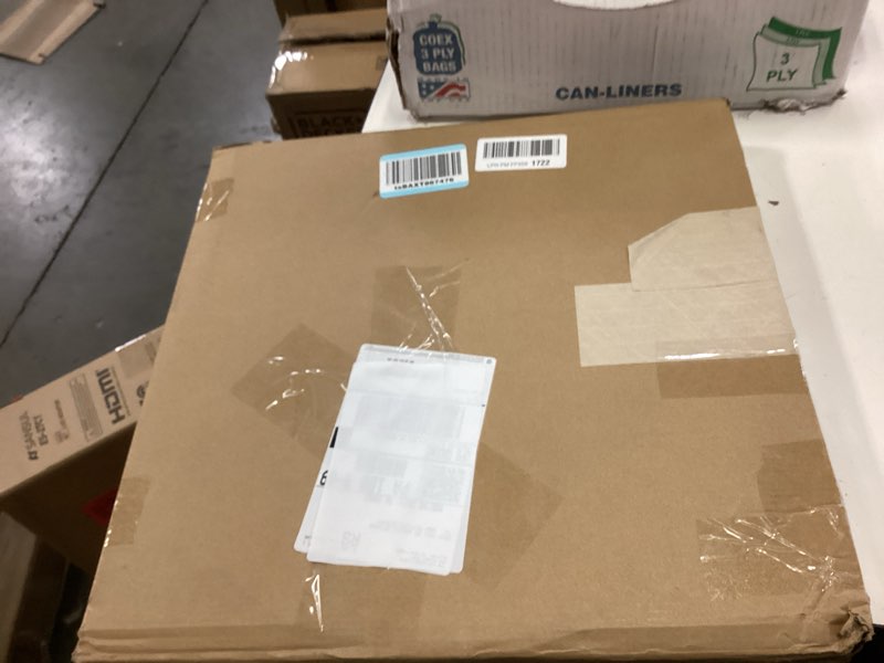 Condition photo showing New/Like New for AKCISOT 18 Inch Wall Clock Large Silent Non-Ticking Wall Clocks Battery Operated - Analog Classic Clock Decorative for Living Room, Office, Home, School(Black) A_black 18 Inch