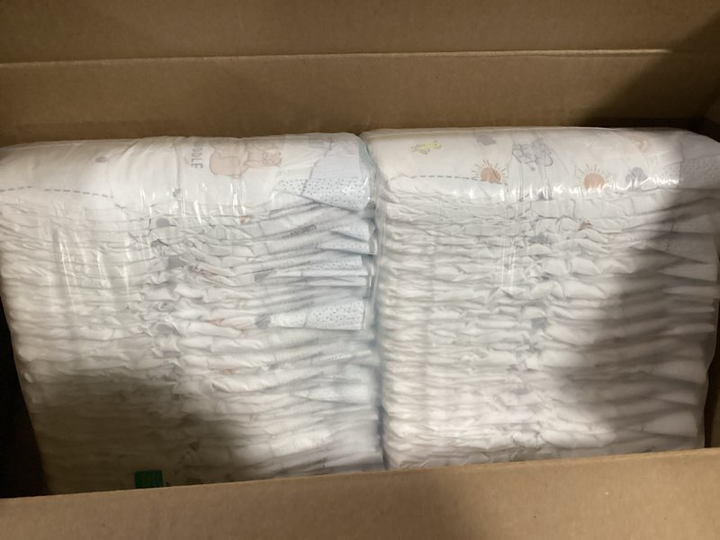 Condition photo showing As Is for Pampers Swaddlers Diapers, Size 6 (23-44 lbs), 108 Count, Absorbent, Keeps Baby Dry and Comfortable, Skin Safe Disposable Baby Diaper (Packaging May Vary) Size 6 108
