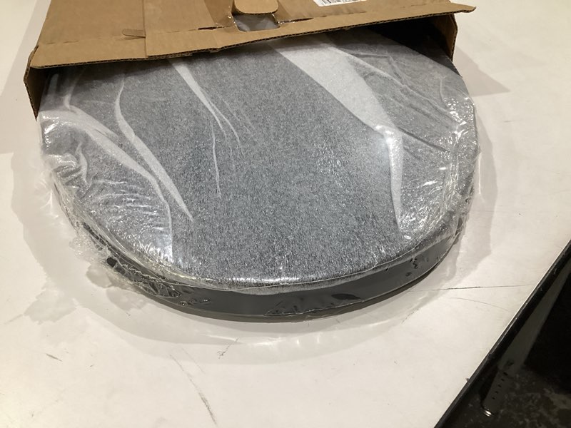 Condition photo showing As Is for Centoco Black Toilet Seat Elongated, Toilet Seat Cover, Closed Front with Cover, Residential, Top Mount Plastic Hinge, Plastic, Made in the USA, 600-407 Closed Front / Made in the USA Elongated Black