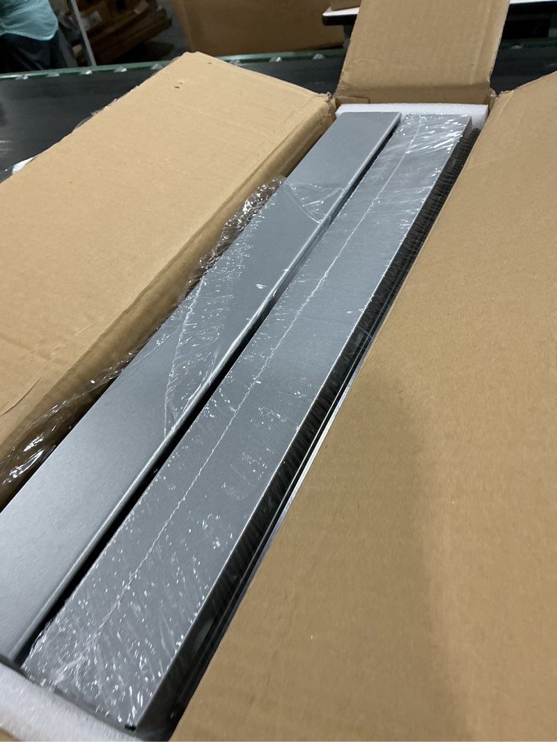 Condition photo showing Good Condition for 2pack expandable pull out cabinet organizer 21"deep with raising pad for framed cabinets, upgrade 3 slide rails slide out drawers,roll out shelves adhesive,adjustable width 12.05"-20.4"silver silver 21"d x 12.05"-20.4"w(2pack)