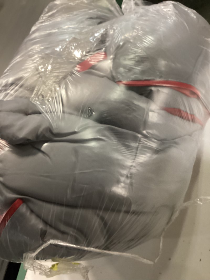Condition photo showing As Is for ozark trail 50 f rectangular sleeping bag