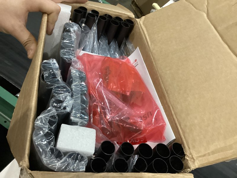 Condition photo showing Good Condition for Storage Shelves - 5 Tier Shelf Organizer, Heavy Duty Garage Shelving Unit with Leveling Feet, Stable Metal Shelves Organizer for Pantry, Kitchen and Closet, 33.0" W x 12.6" D x 72.0" H, Black Black 33.0W×12.6D×72.0H(5T)