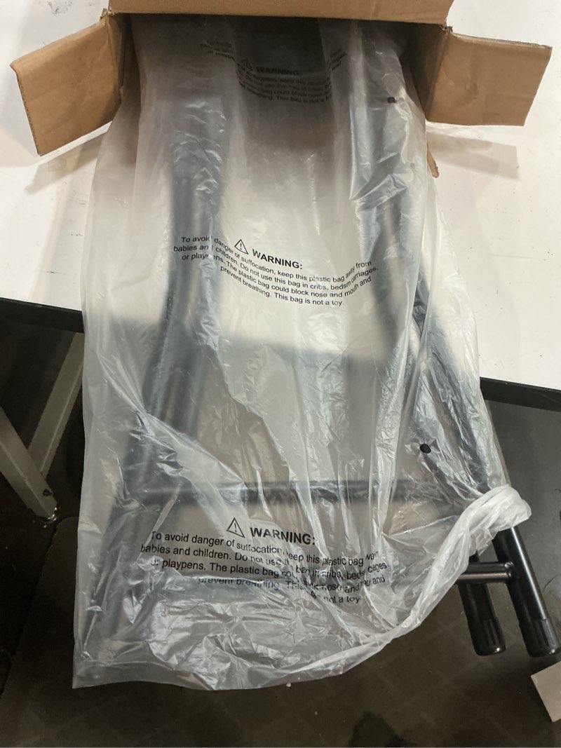 Condition photo showing Good Condition for folding stool,cushioned padded folding bar stool,24inch black height heavy duty portable chair stool with 300lbs capacity for kitchen living room garden camping fishing