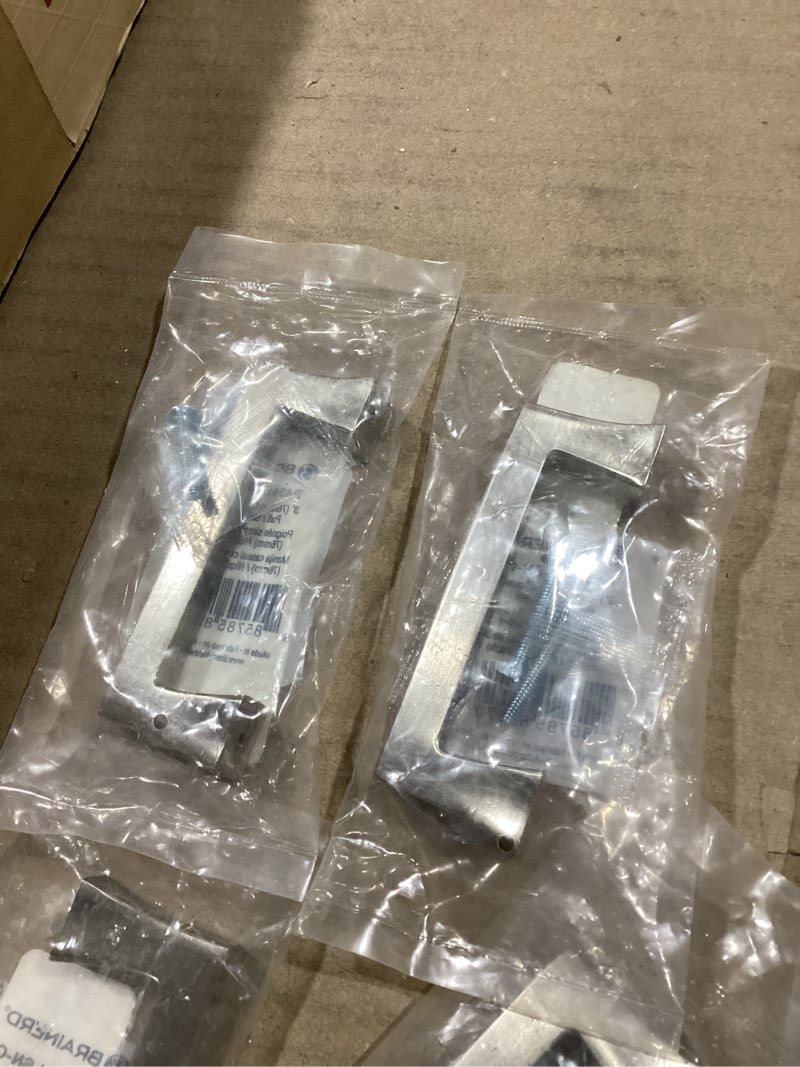 Condition photo showing Good Condition for Allen + roth margaret 3in . Satin nickel finish 9 pk