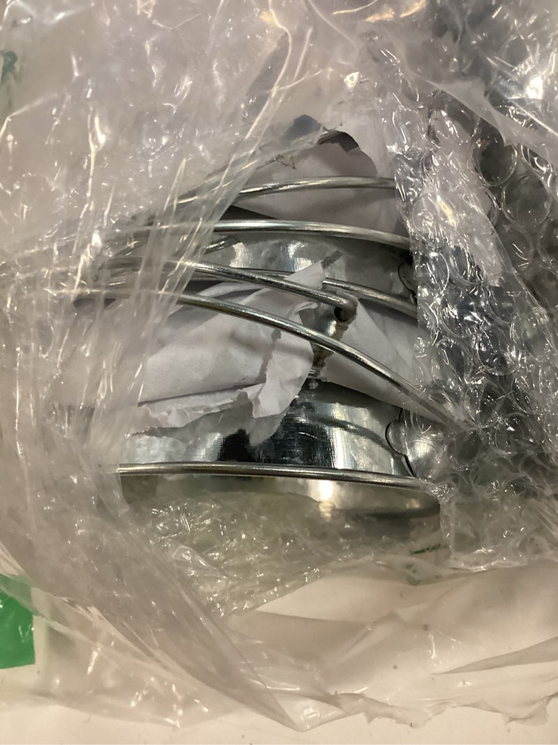 Condition photo showing Good Condition for 12pcs 4inch galvanized buckets small galvanized metal buckets with handles galvanized metal flower pot planters small metal ice pails for home decor, wedding decorations